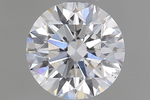 0.43 carat D-SI1 Excellent cut Natūralus Round Deimantas (1)