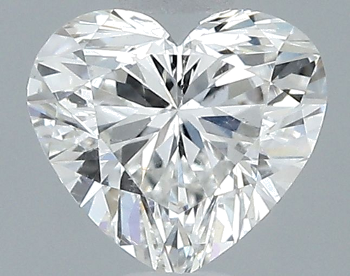 0.52 carat G-SI1 Natūralus Heart Deimantas (1)