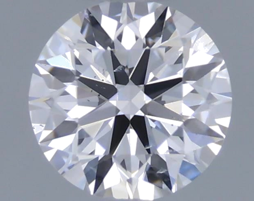 0.18 carat D-SI1 Excellent cut Natūralus Round Deimantas (1)