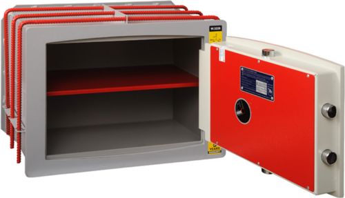 Wall-mounted safe W3228C (27 kg) (2)