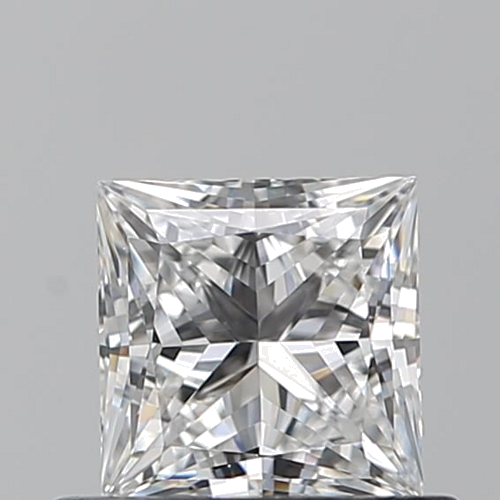 0.61 carat E-VVS2 Natūralus Princess Deimantas (1)