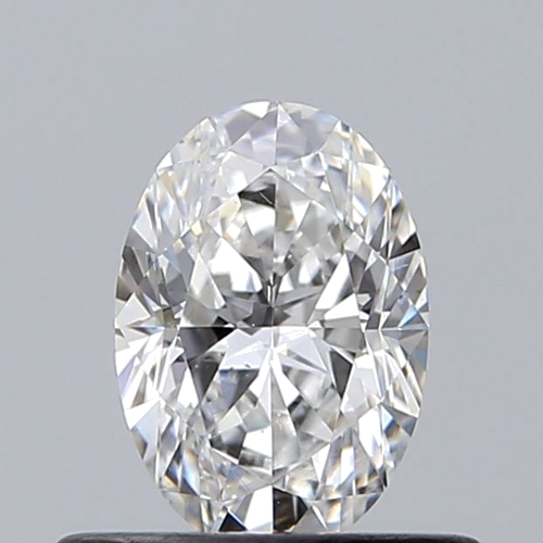 0.5 carat E-SI1 Natūralus Oval Deimantas (1)