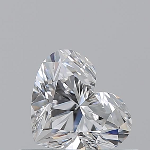 0.5 carat G-VVS2 Natūralus Heart Deimantas (1)