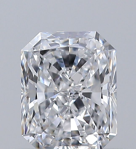 0.51 carat D-VVS1 Natūralus Radiant Deimantas (1)
