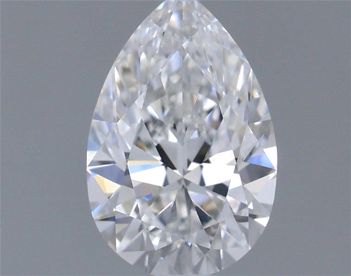 0.35 carat E-VVS1 Natūralus Pear Deimantas (1)