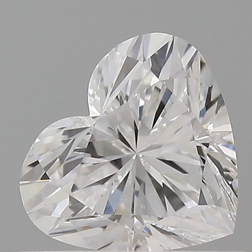 0.65 carat D-SI1 Natūralus Heart Deimantas (1)