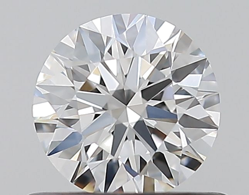0.61 carat D-VVS1 Excellent cut Natūralus Round Deimantas (1)