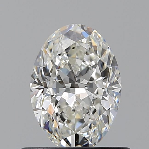 0.63 carat G-VS2 Natūralus Oval Deimantas (1)
