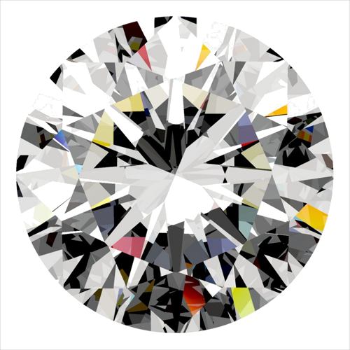 0.3 carat G-VVS1 Excellent cut Natūralus Round Deimantas (1)