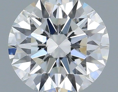 0.41 carat F-SI1 Excellent cut Natūralus Round Deimantas (1)