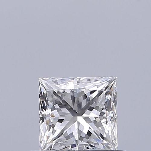0.44 carat D-VVS1 Natūralus Princess Deimantas (1)