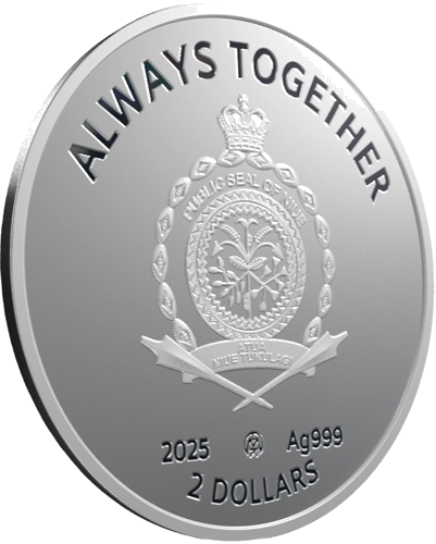 1 oz Sidabrinis Angeliukas 2025 Niuje sidabrinė moneta (3)