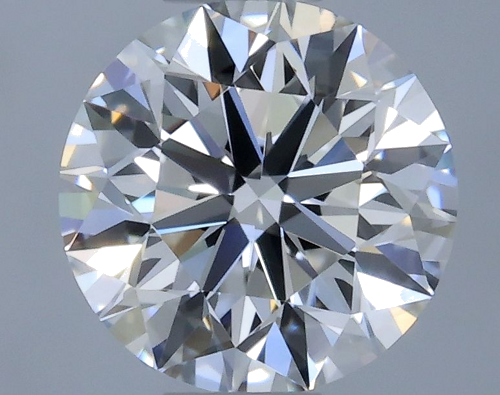 0.5 carat F-VVS1 Excellent cut Natūralus Round Deimantas (1)