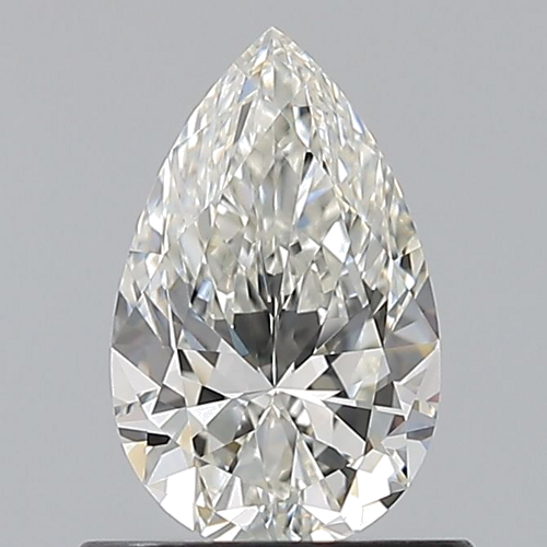 0.7 carat I-VVS1 Natūralus Pear Deimantas (1)