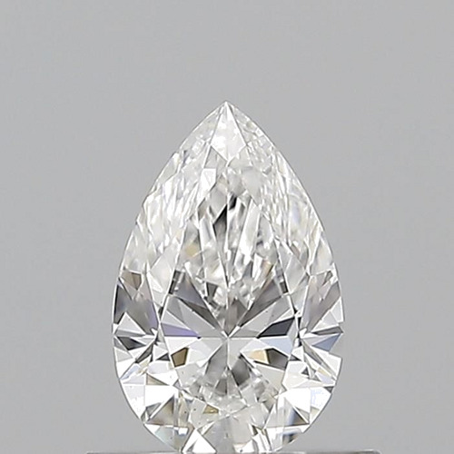 0.55 carat E-VS2 Natūralus Pear Deimantas (1)