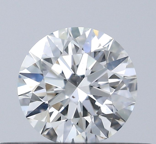 0.37 carat E-SI1 Excellent cut Natūralus Round Deimantas (1)