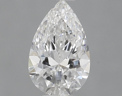 0.53 carat E-IF Natūralus Pear Deimantas (1)