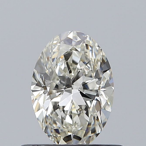 0.6 carat J-VS1 Natūralus Oval Deimantas (1)