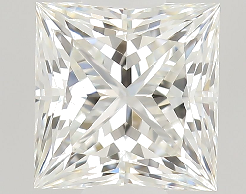 0.6 carat I-VS1 Natūralus Princess Deimantas (1)