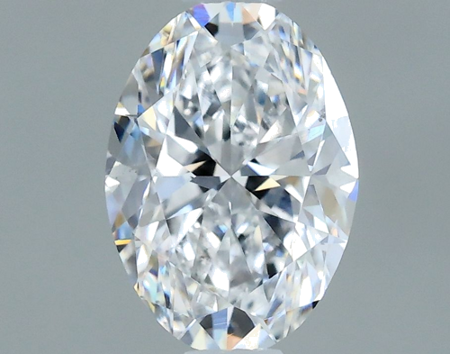 0.7 carat D-SI1 Natūralus Oval Deimantas (1)