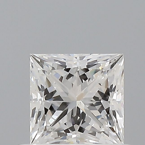 0.5 carat F-VS2 Natūralus Princess Deimantas (1)