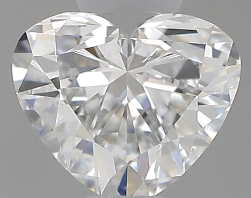 0.36 carat F-SI1 Natūralus Heart Deimantas (1)