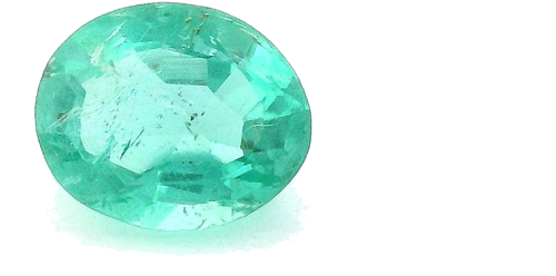0.41 carat GREEN Oval Smaragdas (1)