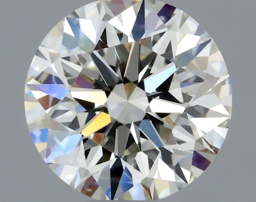 0.53 carat I-VVS1 Excellent cut Natūralus Round Deimantas (1)