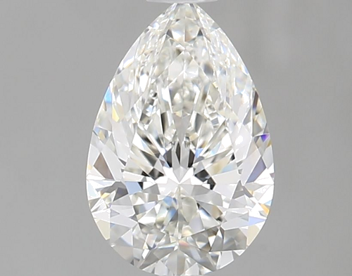 0.81 carat I-IF Natūralus Pear Deimantas (1)