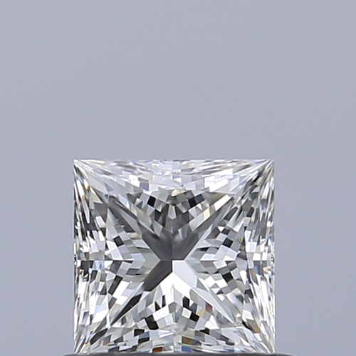 0.56 carat F-IF Natūralus Princess Deimantas (1)