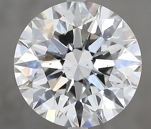 4.5 carat H-SI1 Excellent cut Natūralus Round Deimantas (1)