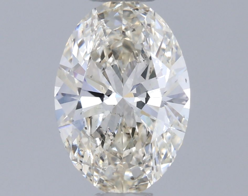 0.61 carat J-SI1 Natūralus Oval Deimantas (1)