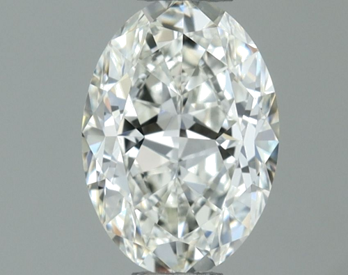 0.5 carat I-VVS2 Natūralus Oval Deimantas (1)