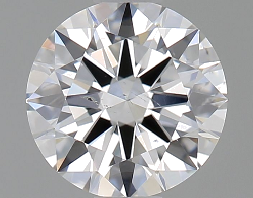 0.58 carat F-SI1 Very Good cut Natūralus Round Deimantas (1)