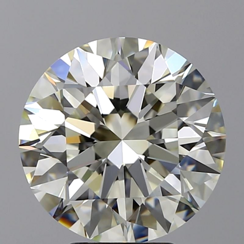 5.03 carat K-VS1 Excellent cut Natūralus Round Deimantas (1)