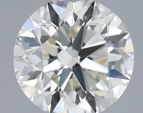 0.4 carat I-VVS1 Very Good cut Natūralus Round Deimantas (1)