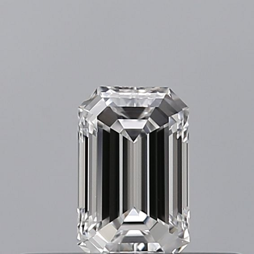 0.24 carat D-VVS2 Natūralus Emerald Deimantas (1)