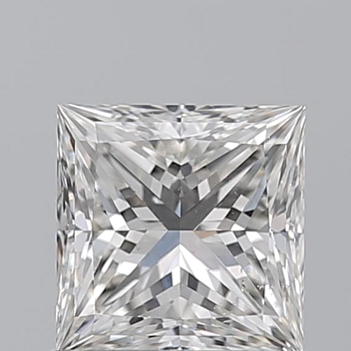 1.03 carat H-SI1 Natūralus Princess Deimantas (1)