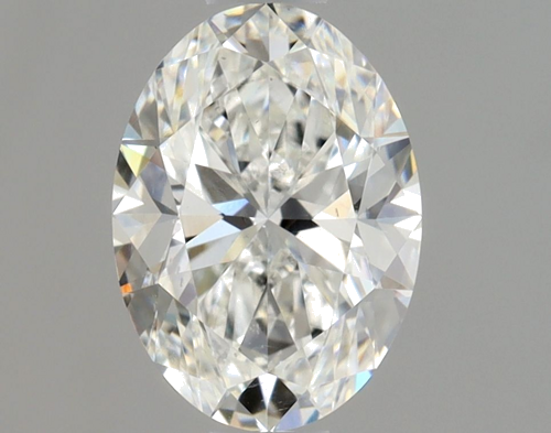 0.91 carat F-SI1 Natūralus Oval Deimantas (1)