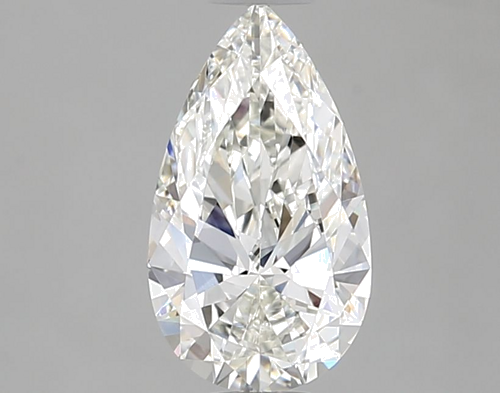 0.7 carat I-VS2 Natūralus Pear Deimantas (1)