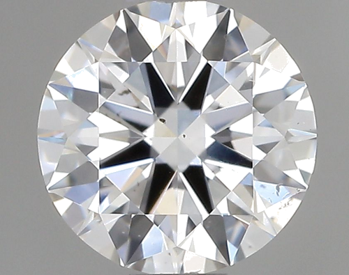 0.71 carat E-SI1 Excellent cut Natūralus Round Deimantas (1)