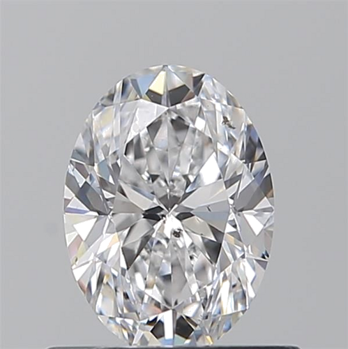 0.7 carat D-SI1 Natūralus Oval Deimantas (1)