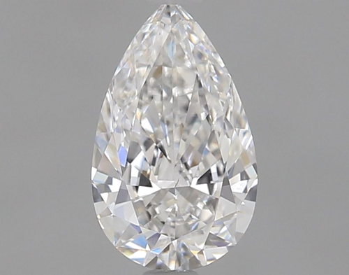 0.55 carat E-VS2 Natūralus Pear Deimantas (1)