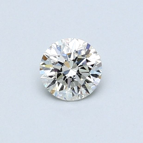0.37 carat H-VVS2 Very Good cut Natūralus Round Deimantas (1)