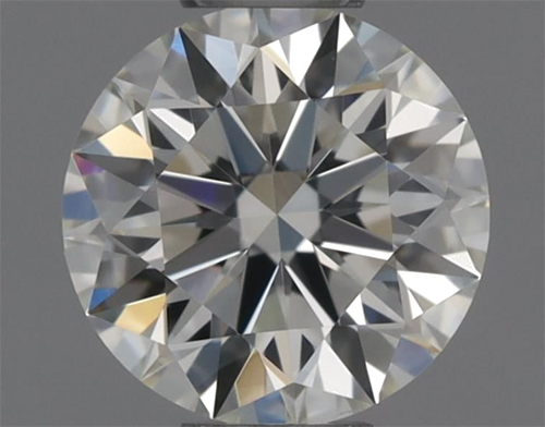 0.31 carat H-IF Excellent cut Natūralus Round Deimantas (1)