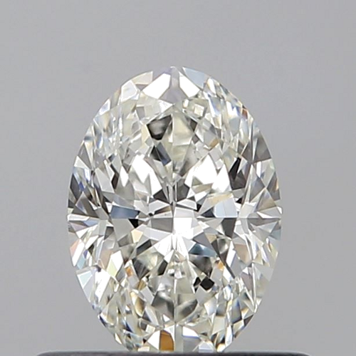 0.52 carat H-SI1 Natūralus Oval Deimantas (1)