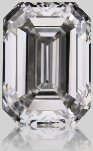 0.38 carat F-VS2 Natūralus Emerald Deimantas (1)