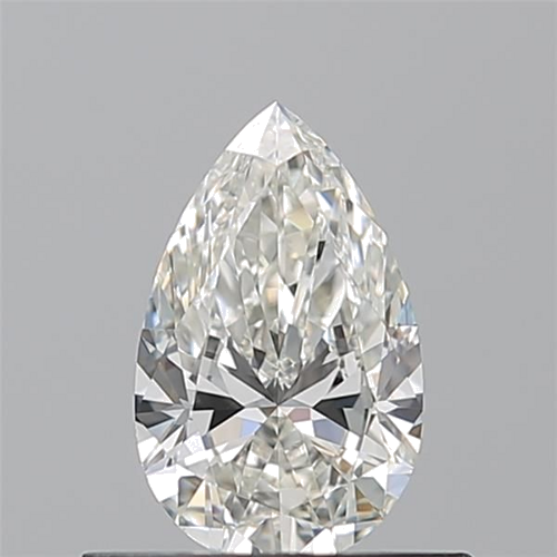 0.5 carat I-VVS2 Natūralus Pear Deimantas (1)