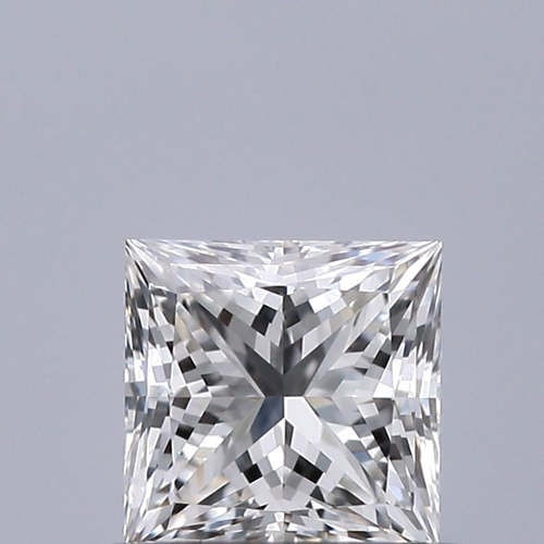 0.53 carat H-VVS1 Natūralus Princess Deimantas (1)