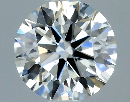 0.5 carat I-SI1 Excellent cut Natūralus Round Deimantas (1)